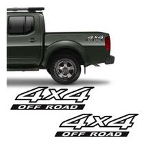 Adesivo Nissan Frontier 4x4 Off Road 2011 2016 Cor Cinza Adesivo Nissan Frontier 4x4 Off Road 2011 2016 Cor Cinza