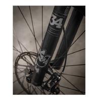 Adesivo Nomad de Suspensão Fork Transparente Fosco