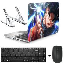 Adesivo Notebook 15,6" DBZ/Sup/Tecl/Mouse Preto