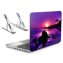 Adesivo Notebook 15,6" Por do Sol e Suporte