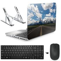 Adesivo Notebook 17" Estrada/Sup/Tecl/Mouse Preto - BD Net Collections