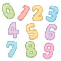 Adesivo Números Matemática Escola Parede Infantil C01 - Quartinho Decorado