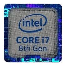 Adesivo Original Intel Core I7 8º Geração