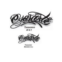 Adesivo Osascorte Para Viseira Capacete Moto Tanque Carro Caminhão - Escola - Moto - Notebook - Ade Adesivo Osascorte Para Viseira Capacete Moto Tanque Carro Caminhão - Escola - Moto - Notebook - Ade