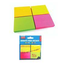 Adesivo p.recado 38x50 neon cores c.100fls