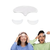 Adesivo Pad Anti-idade Rugas Facial P/ Testa Rosto Silicone Mascara Face Reutilizavel