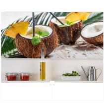 Adesivo Painel Papel Parede Cozinha Fruta Bar Drink Suco M56 - Quartinhodecorado