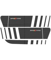 Adesivo Palio Sporting Atractive Faixa Kit Fibra Carbono