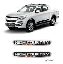 Adesivo Par Emblema High Country Coluna S10 Resinado Adesivo Par Emblema High Country Coluna S10 Resinado