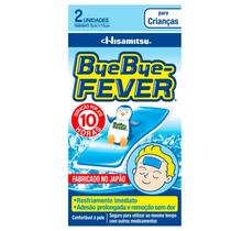 Adesivo para Alívio da Febre Bye Bye Fever para Crianças 2 Unidades