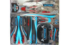 Adesivo Para Bicicletas Infantil Nathor Do Aro 12 Cartela