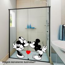 Adesivo para Box Minnie e Mickey - Preto e Branco