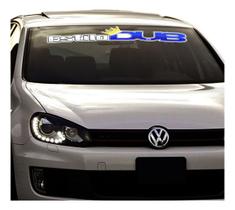 Adesivo Para Brisa Estilo Dub Carro Rebaixado Som Automotivo