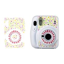 Adesivo para Câmera Instax Mini 11 Estrelas Fundo Branco Adesivo para Câmera Instax Mini 11 Estrelas Fundo Branco