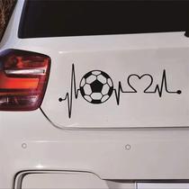 Adesivo Para Carro Amo Futebol