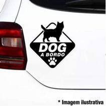 Adesivo Para Carro Dog A Bordo