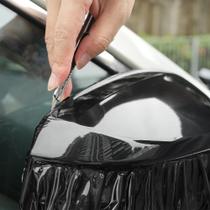 Adesivo Para Carro Preto Com Acabamento Em Vinil, Envelopamento Para Mudança De Cor, Decalque Sem Adesivo Para Carro Preto Com Acabamento Em Vinil, Envelopamento Para Mudança De Cor, Decalque Sem
