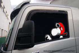 Adesivo para Carro Snoopy Dirigindo