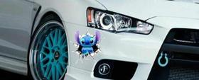 Adesivo Para Carro Stitch 3D