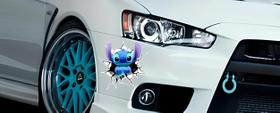 Adesivo para Carro Stitch 3D Mod02