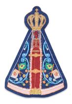 Adesivo Para Chapéu Country Bordado Nossa Senhora Bordado