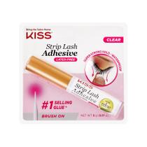 Adesivo para cílios KISS Clear Gel Strip de 24 horas de duração Adesivo para cílios KISS Clear Gel Strip de 24 horas de duração