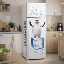 Adesivo para Decoração Pinguim Gelo Geladaaa C041