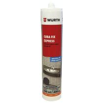 Adesivo para Fixação de Cubas Cuba Fix Express Branco 230ml - Wurth - 0892327101 - Unitário Adesivo para Fixação de Cubas Cuba Fix Express Branco 230ml - Wurth - 0892327101 - Unitário