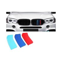 Adesivo Para Grelha De Carro BMW X5 E53 E70 F15 G05, Faixa De Cobertura, Clipe De Acabamento, 3