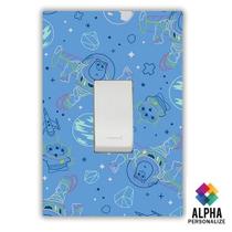 Adesivo para Interruptor de Luz Toy Story Tomada Azul Espelho Adesivo para Interruptor de Luz Toy Story Tomada Azul Espelho