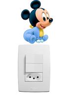 Adesivo para Interruptor Mickey Mod01