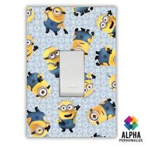 Adesivo para Interruptor Tomada Minios Banana Infantil Decoração Adesivo para Interruptor Tomada Minios Banana Infantil Decoração
