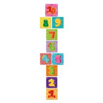 Adesivo para Jogo de Amarelinha Kids Dinossauros Somente Números Adesivo para Jogo de Amarelinha Kids Dinossauros Somente Números