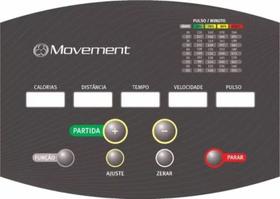 Adesivo Para Painel Esteira Movement Lx 160 G 3 Adesivo Para Painel Esteira Movement Lx 160 G 3