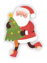 Adesivo Para Papai Noel Natal - Modelo 06 Adesivo Para Papai Noel Natal - Modelo 06