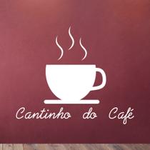 Adesivo Para Parede Cantinho Do Café Decorativo Cozinha