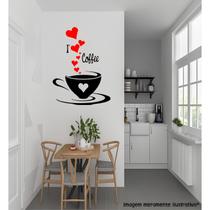 Adesivo para Parede I Love Café