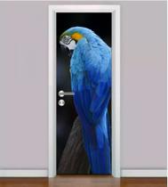 Adesivo Para Porta ARARA - Natureza - Cores - Aves Adesivo Para Porta ARARA - Natureza - Cores - Aves