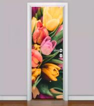 Adesivo Para Porta PRIMAVERA - FLORES - FLORAIS