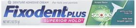 Adesivo para próteses dentárias Fixodent + Scope Control 60mL