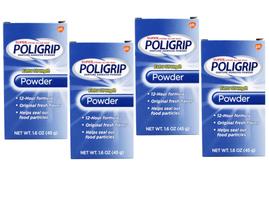 Adesivo para próteses dentárias Super Poligrip Extra Strength 47 mL (pacote com 4) Adesivo para próteses dentárias Super Poligrip Extra Strength 47 mL (pacote com 4)