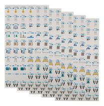 Adesivo Para Quadro De Disjuntor Energia Força - 5 Cartelas Adesivo Para Quadro De Disjuntor Energia Força - 5 Cartelas