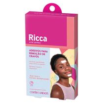 Adesivo para Remoção de Cravos Ricca - Testa e Queixo Adesivo para Remoção de Cravos Ricca - Testa e Queixo