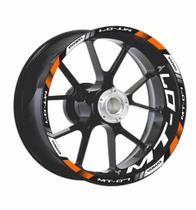 Adesivo Para Roda Friso + Plotter Yamaha MT 07 Kit 04