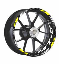 Adesivo Para Roda Friso + Plotter Yamaha MT 07 Kit 05