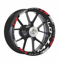 Adesivo Para Roda Friso + Plotter Yamaha MT 07 Kit 06 Adesivo Para Roda Friso + Plotter Yamaha MT 07 Kit 06