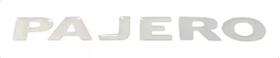 Adesivo Paralama Pajero 3500 Branco Pjbr