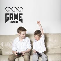 Adesivo Parede Quarto Infantil Frase Video Game