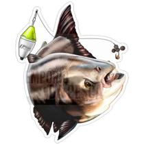Adesivo Peixes EP Fishing Grande (aproximadamente 30x25cm) Adesivo Peixes EP Fishing Grande (aproximadamente 30x25cm)
