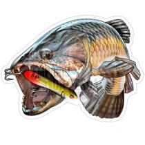 Adesivo Peixes EP Fishing Pequeno (aproximadamente 15x12cm) Adesivo Peixes EP Fishing Pequeno (aproximadamente 15x12cm)